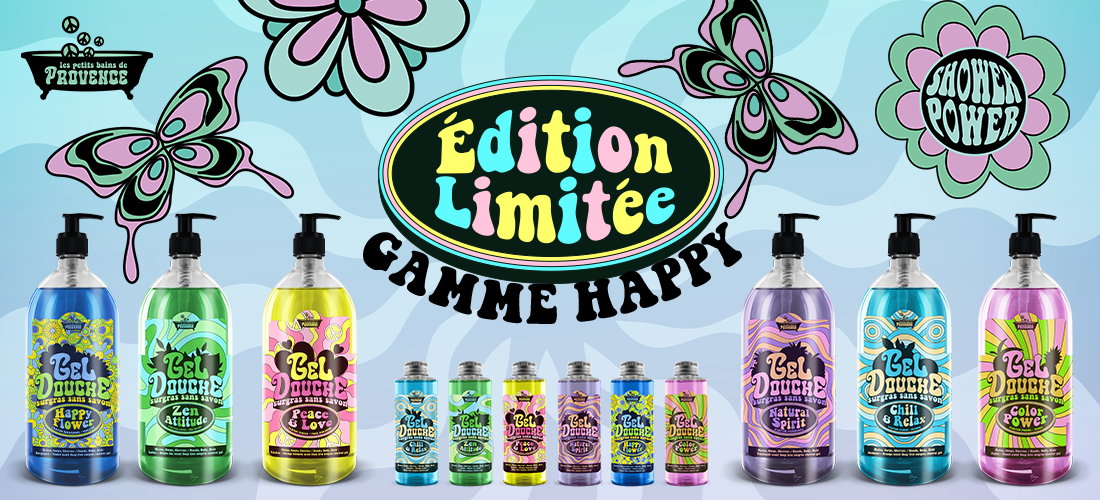 Retour à la Liberté : Découvrez la série limitée "Happy" Inspirée de l'Ère Hippie