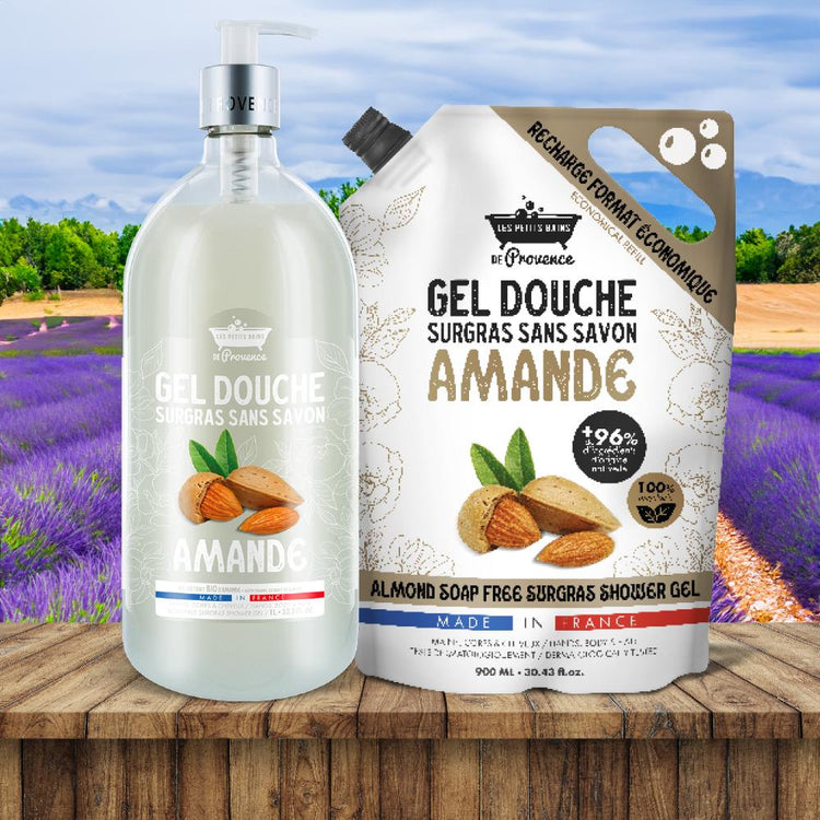 Gel douche sugras sans savon - Les Petits Bains de Provence
