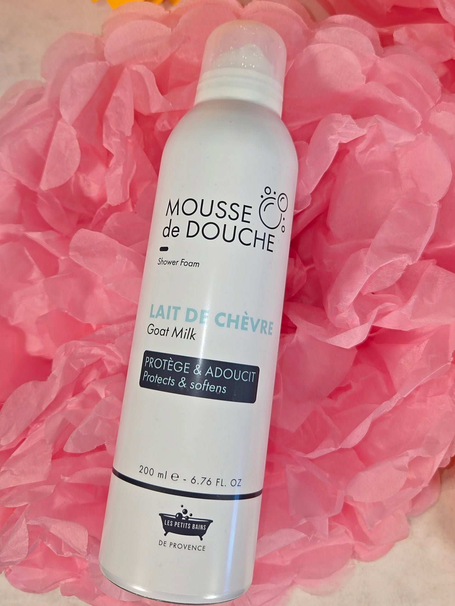 Lot de 2 Mousses de Douche lait de chèvre & lait d'ânesse