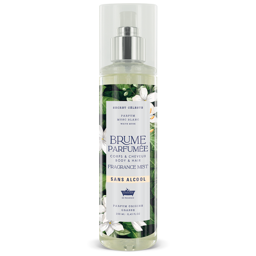 Brume Parfumée Musc Blanc 250ml - Sans Alcool