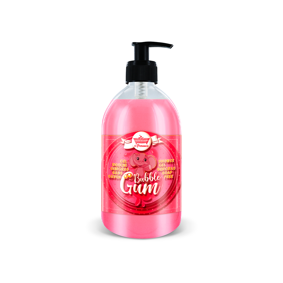 Bubble Gum Shower Gel 500ml for Children