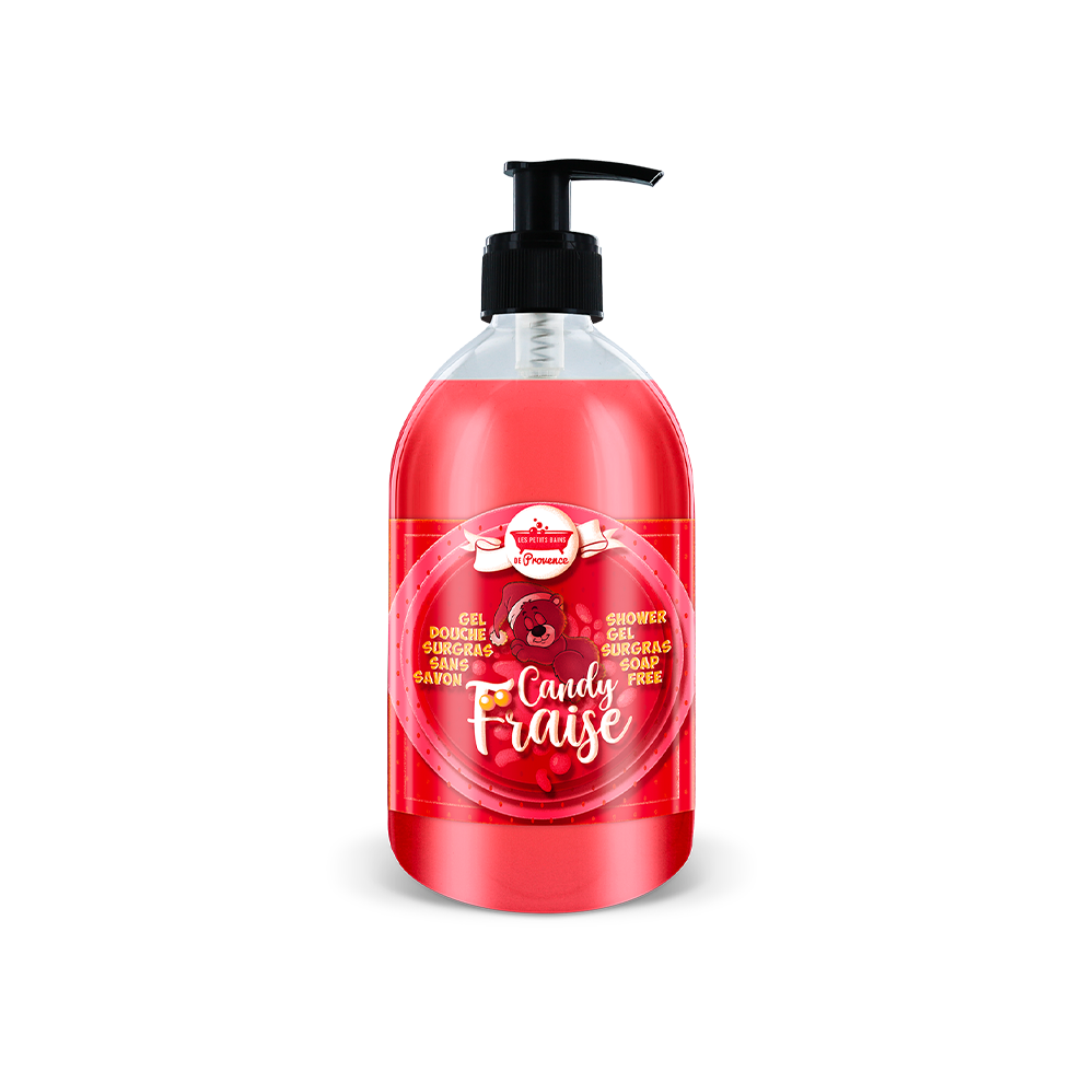 Gel Douche Candy Fraise 500ml Enfant