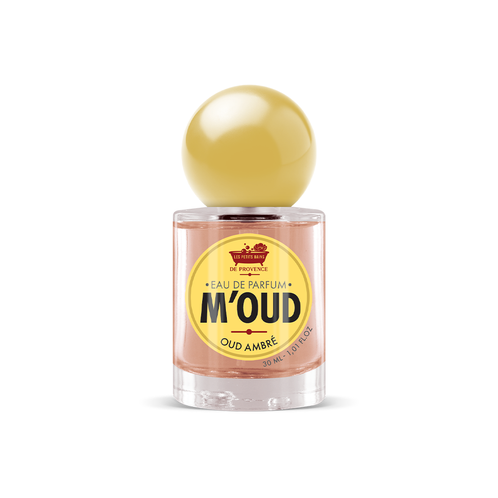 Eau de Parfum M'OUD – Oud Ambré – 30ml – Format Compact & Élégant