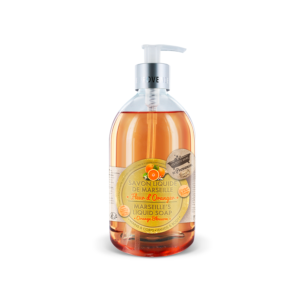 Orange Blossom Marseille Liquid Soap