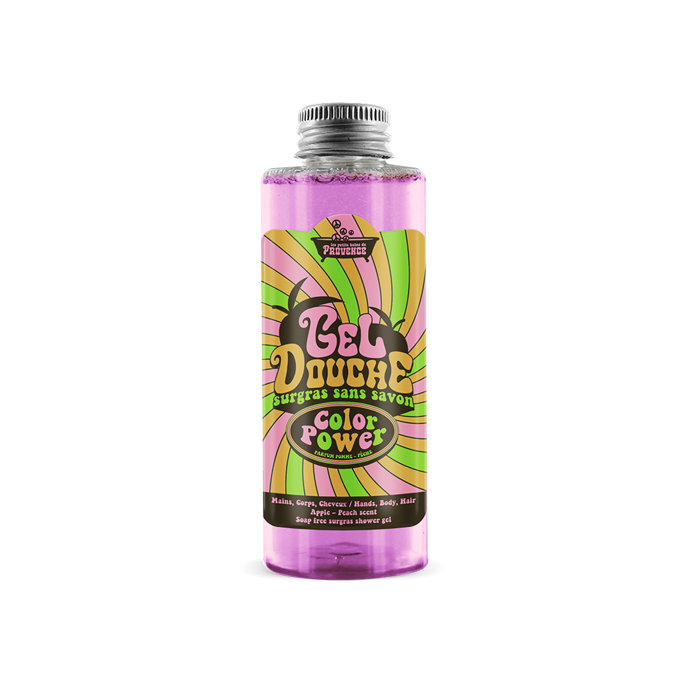Color Power Shower Gel - Apple Peach