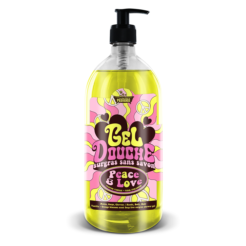 Peace and Love Shower Gel - Orange Blossom Vanilla