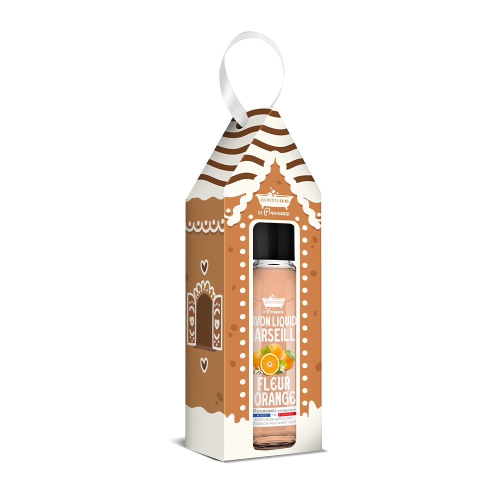 Marseille Liquid Soap Orange Blossom 30ml - Maison des Senteurs Box