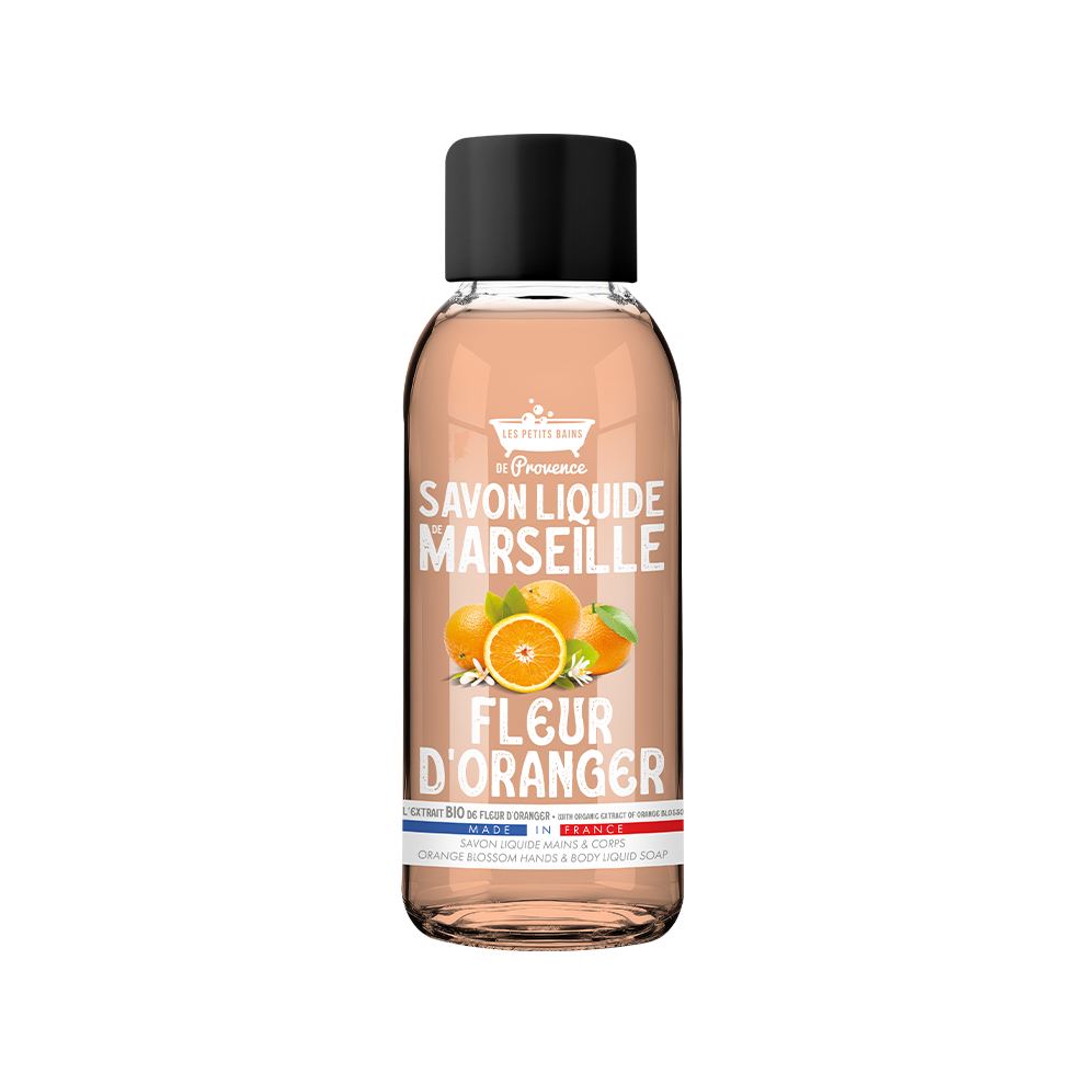 Marseille Liquid Soap Orange Blossom 30ml - Maison des Senteurs Box