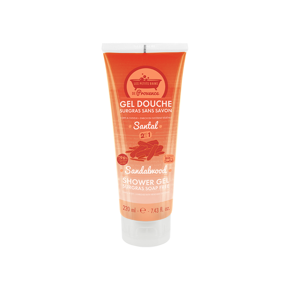 Gel douche Santal