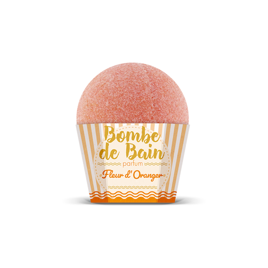 Bombe de Bain Fleur d'Oranger 115g - Les Petits Bains de Provence