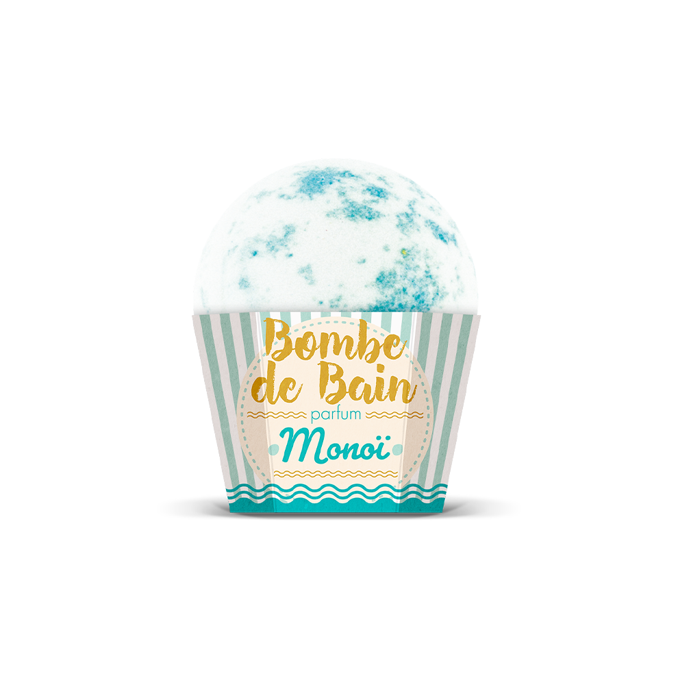 Bombe de Bain Monoï 115g - Les Petits Bains de Provence