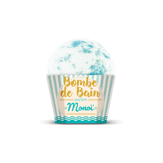 Bombe de Bain Monoï 115g - Les Petits Bains de Provence