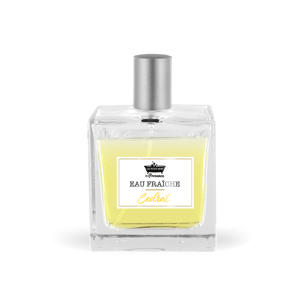 Eau Fraiche Cédrat 100ml - Les Petits Bains de Provence