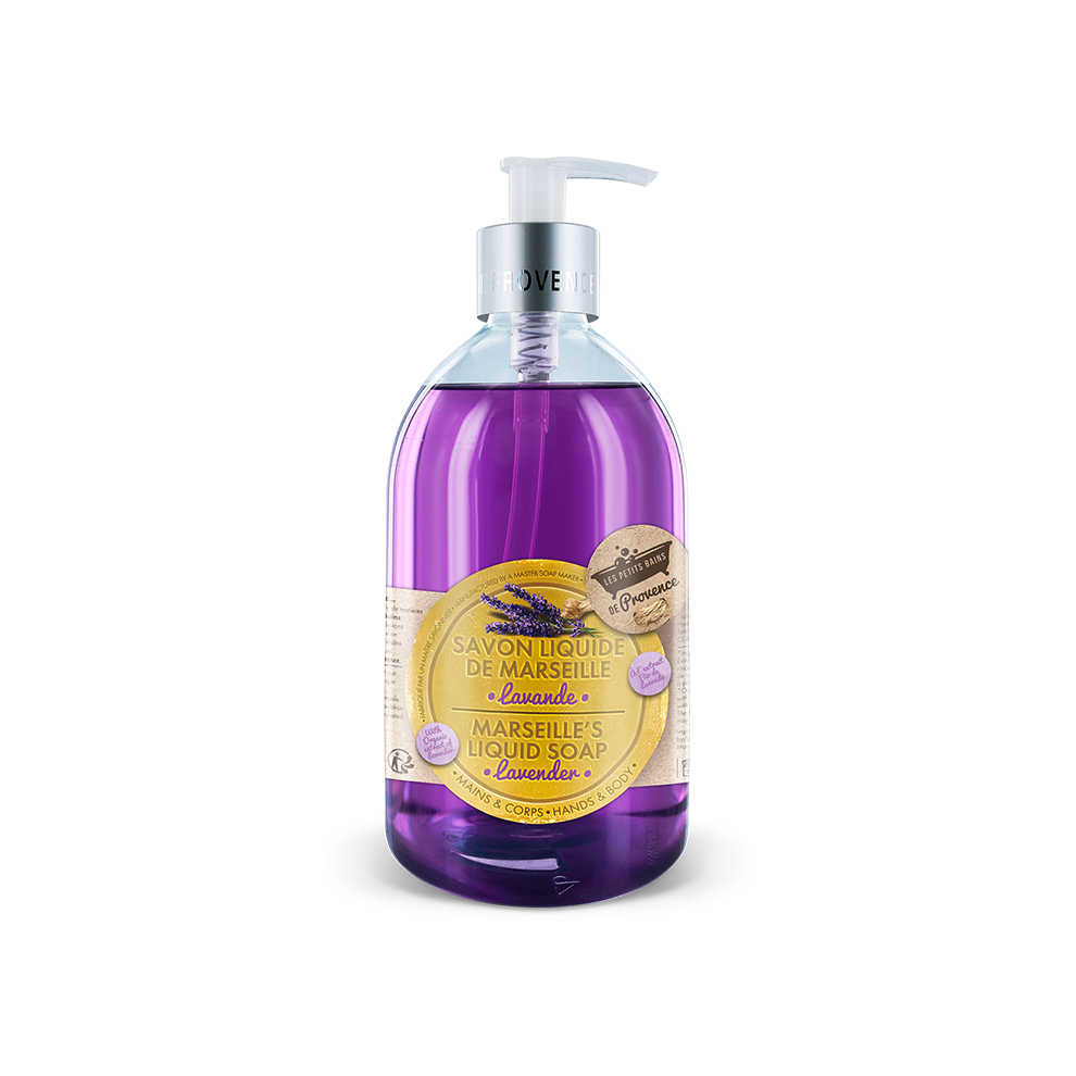 Marseille liquid soap lavender