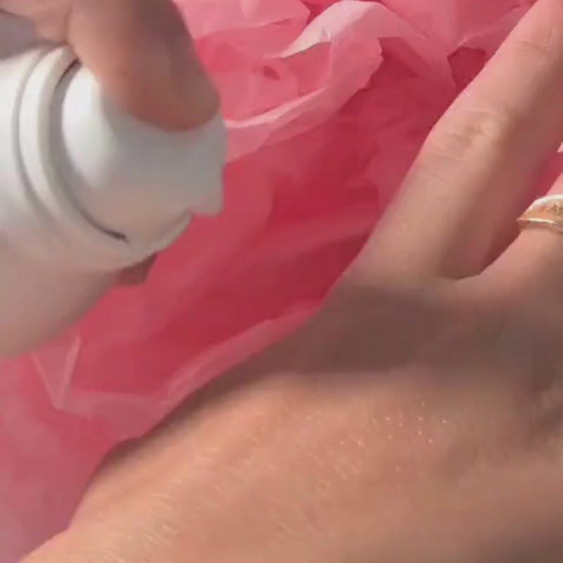 Utilisation de la mousse de douche