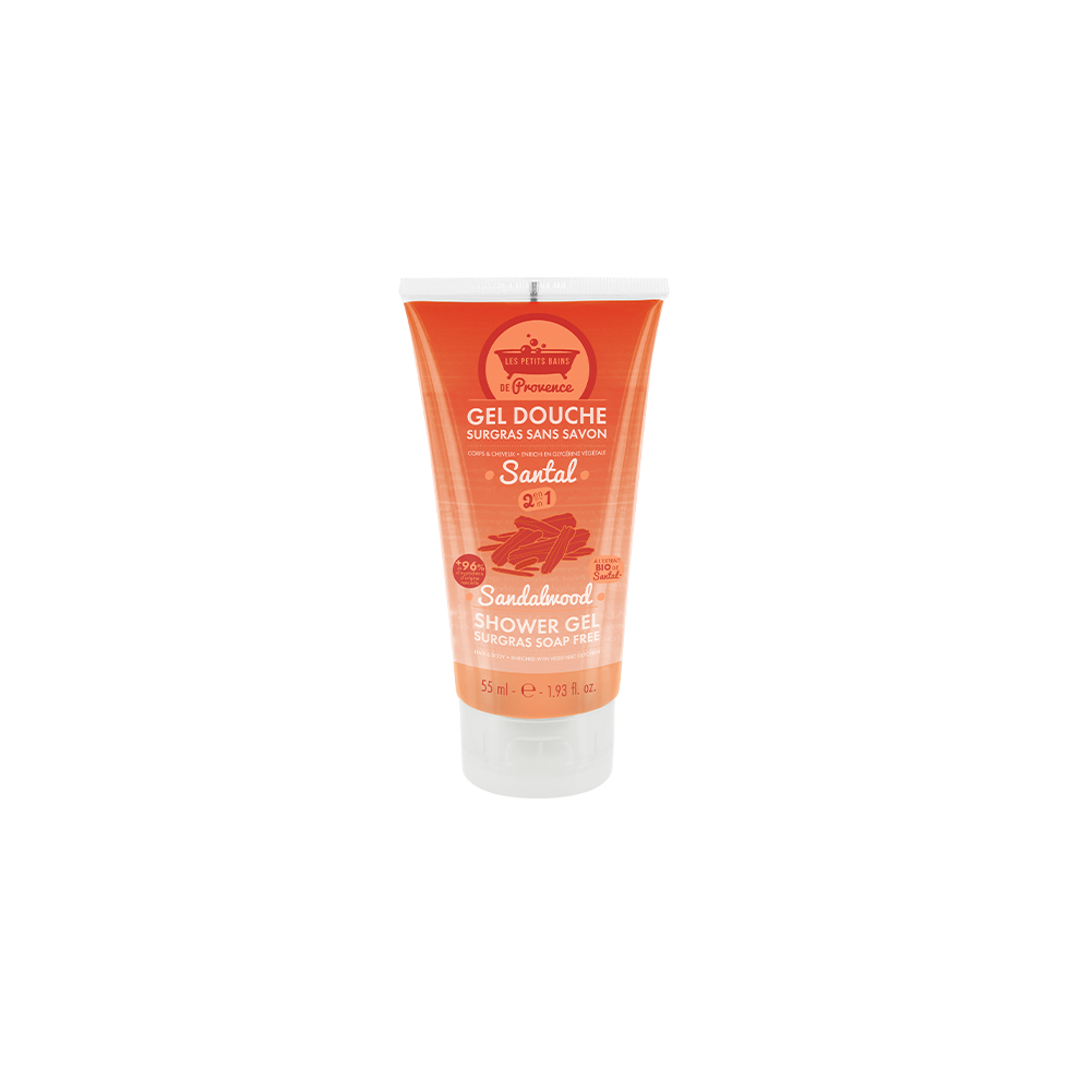 Gel douche Santal