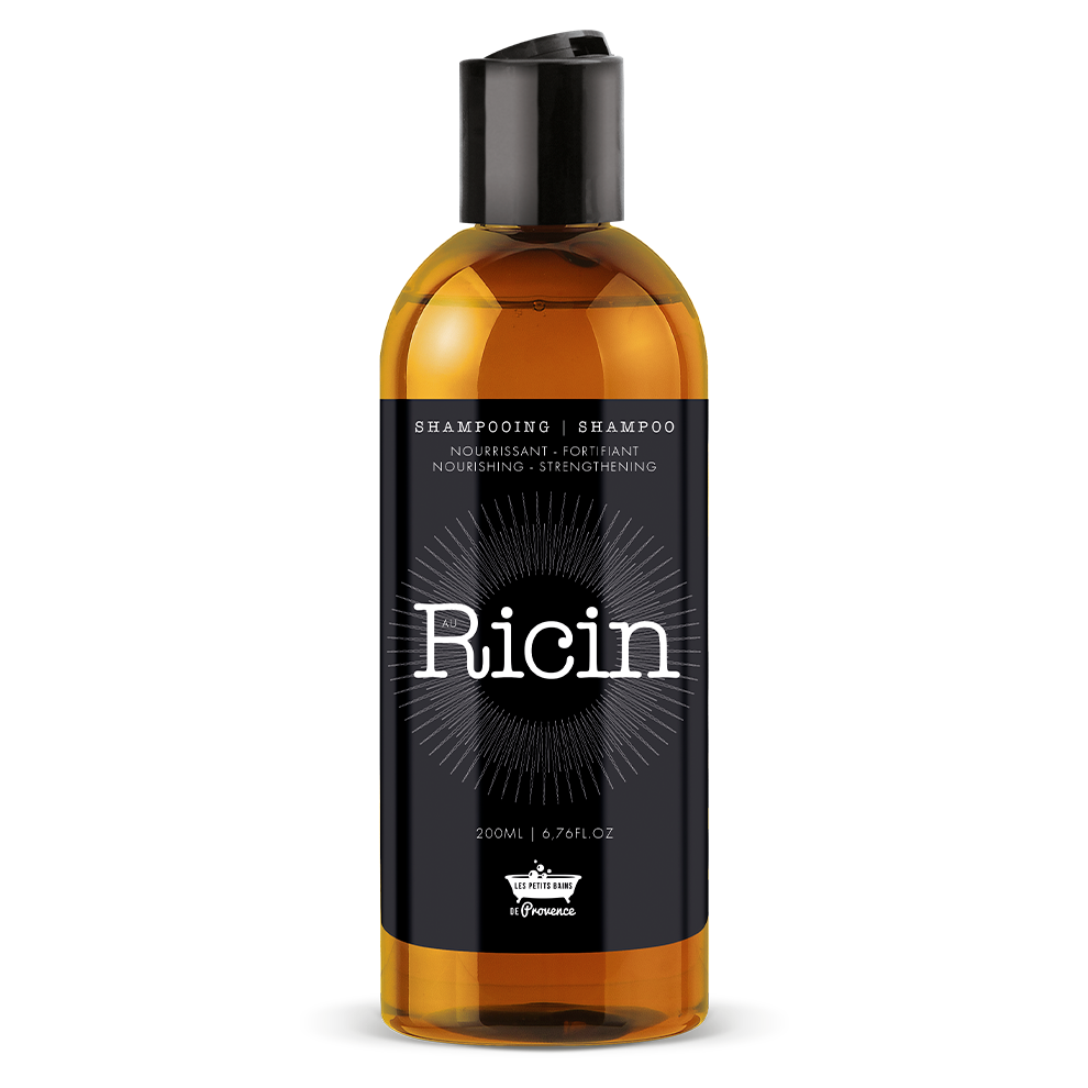 Shampooing au Ricin 200ml - Les Petits Bains de Provence