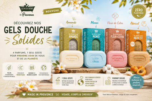 Pourquoi utiliser un gel douche solide ?