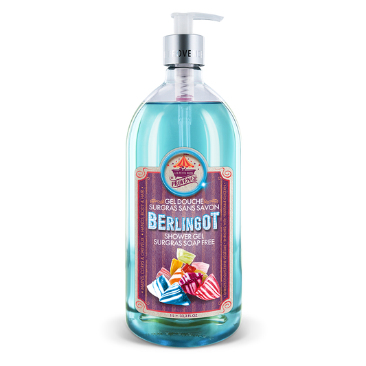 Gel Douche 1L Berlingot - Les Petits Bains de Provence