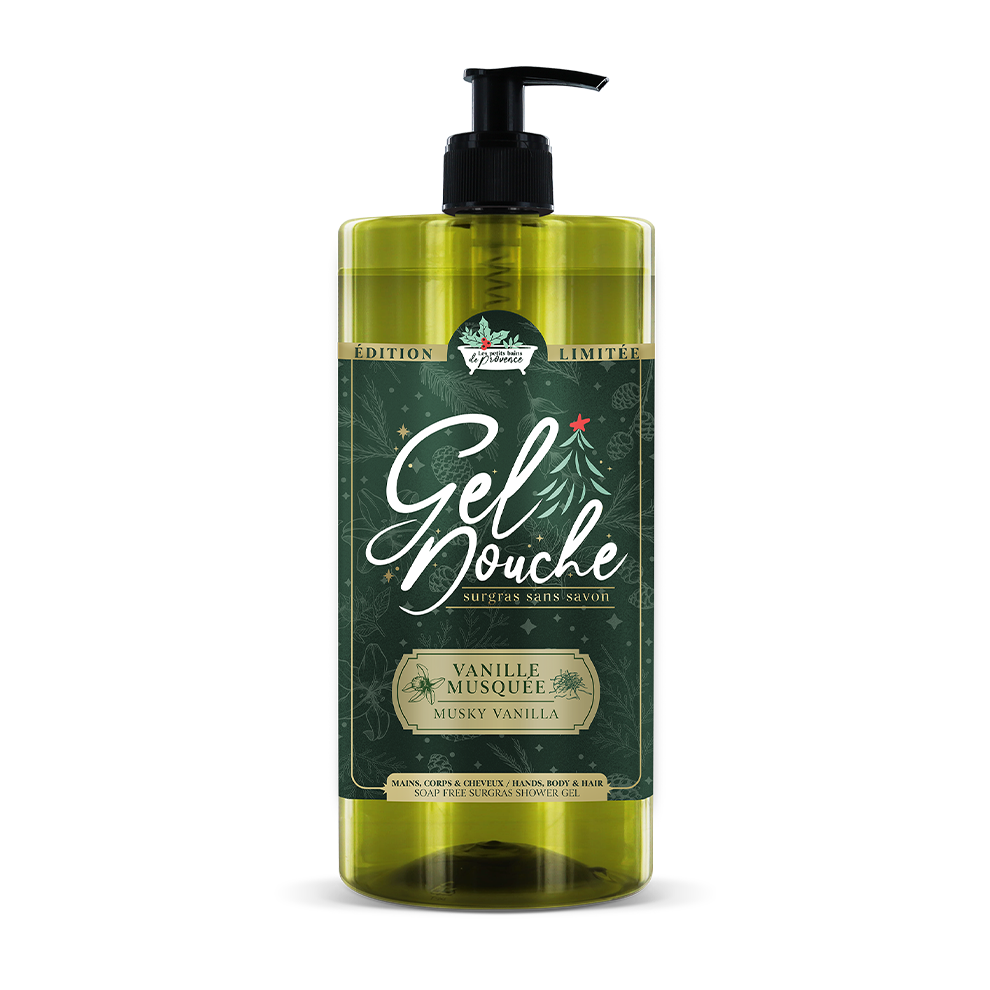 Musky Vanilla Shower Gel 1L – Christmas Limited Edition