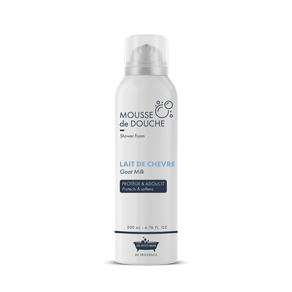 Mousse de Douche 200ml au Lait de Chèvre BIO - Protège & Adoucit
