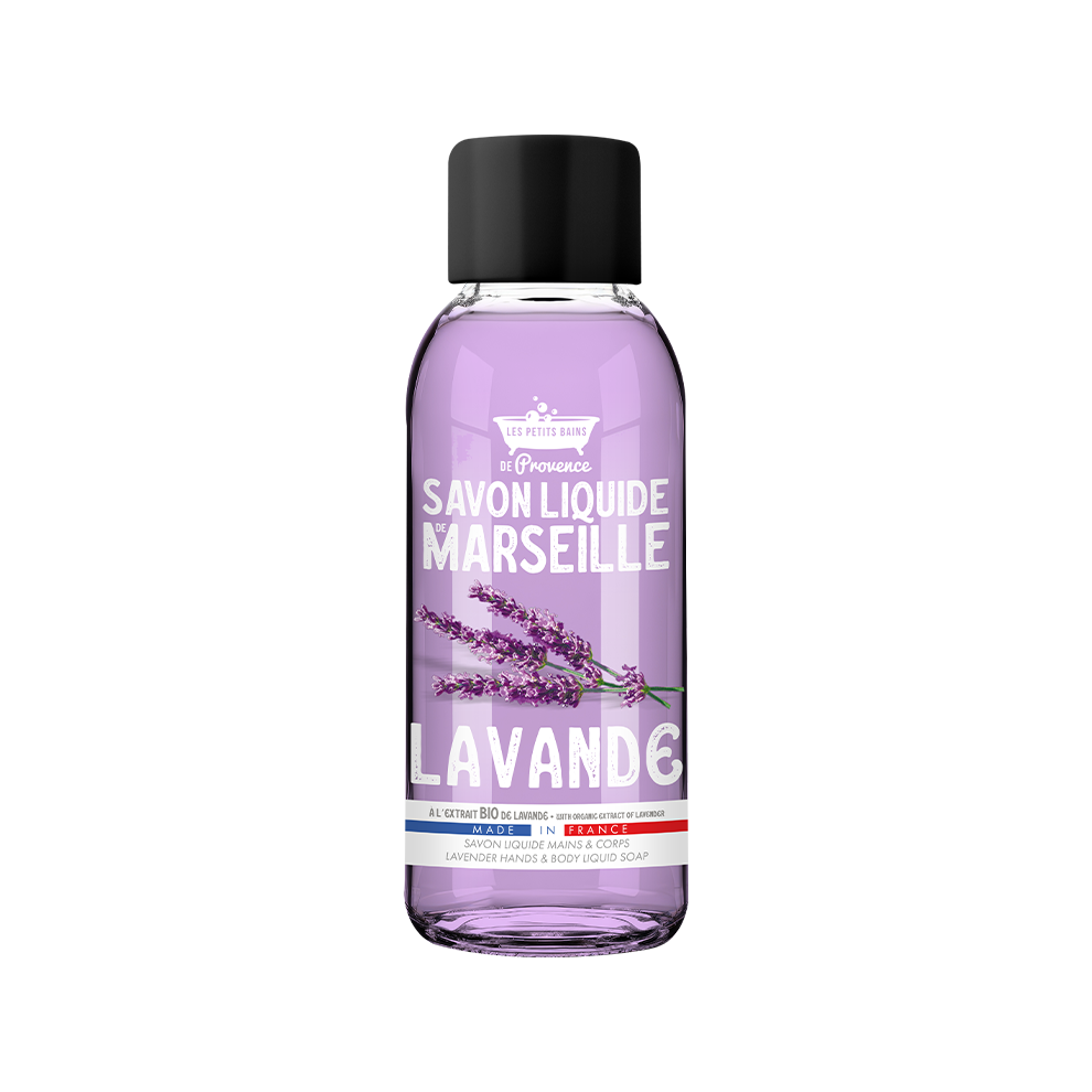 Savon Liquide de Marseille Lavande 30ml - Coffret Maison des Senteurs