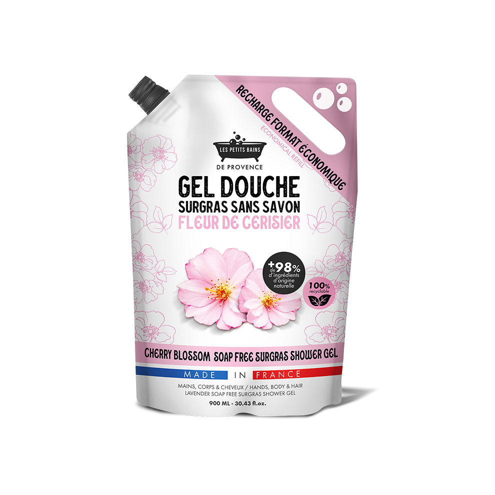 Recharge Gel douche Fleur de Cerisier