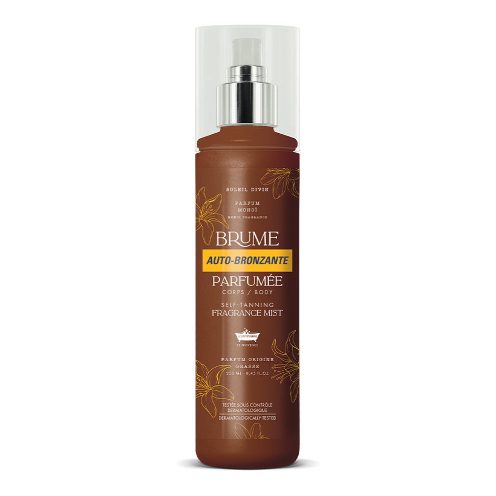 Brume auto-bronzante parfumée 250ml - Soleil Divin - Monoï