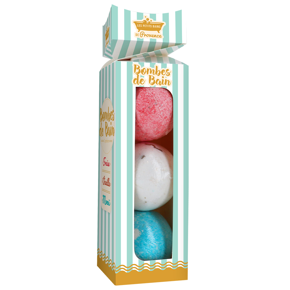 Crackers Bombes de bain CLASSIC - Les Petits Bains de Provence