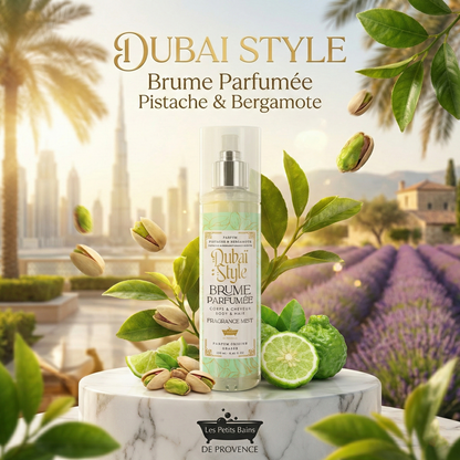 Brume Dubai Style 250ml - Pistache & Bergamote
