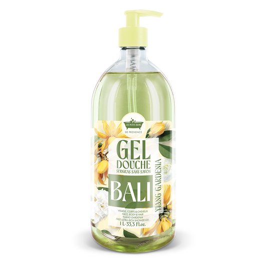 Gel douche 1L Bali - Ylang Gardenia - Série limitée Road Trip