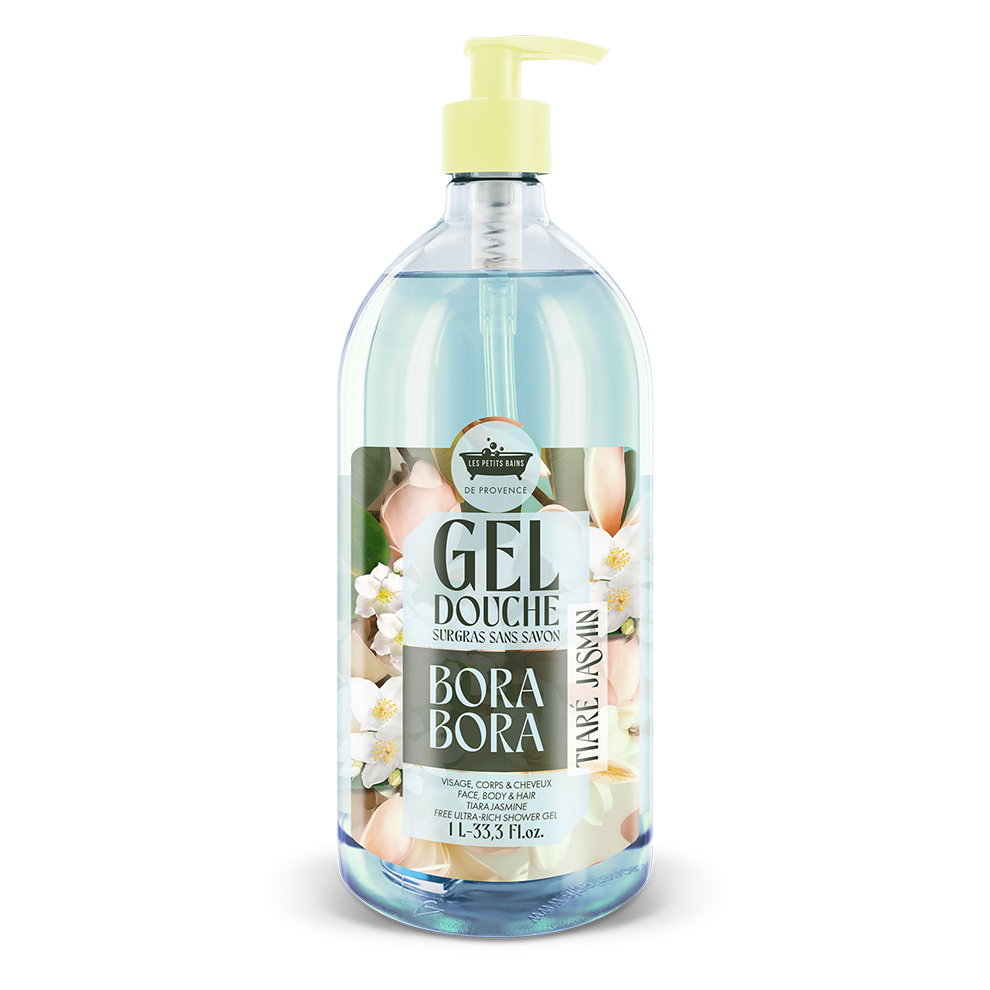 Organic Petitgrain Shower Gel 1L