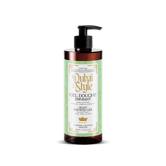 Gel Douche Enivrant Dubaï Style 400ml – Pistache & Bergamote
