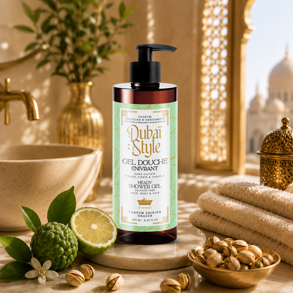 Gel Douche Enivrant Dubaï Style 400ml – Pistache & Bergamote