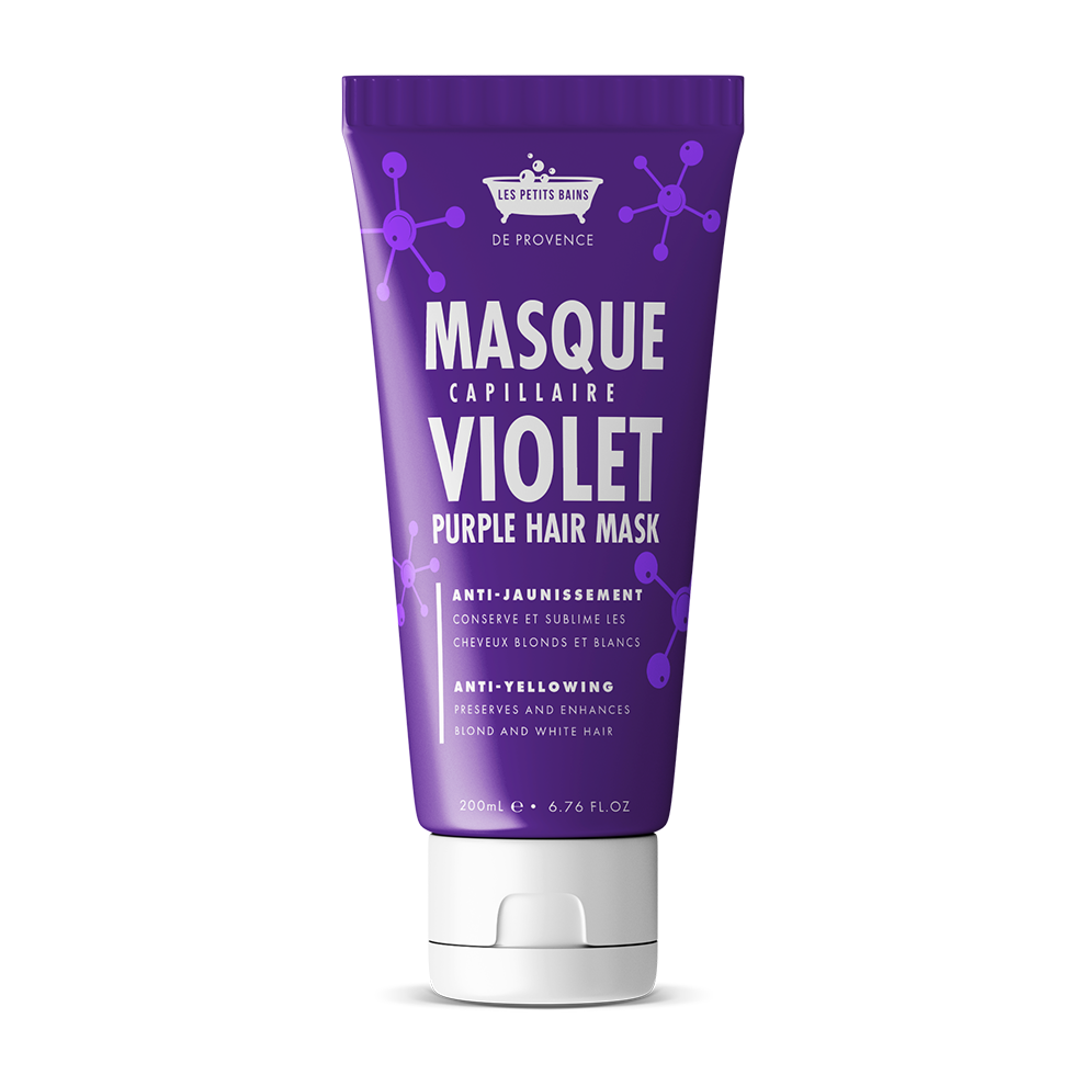 Masque Capillaire Violet Anti-Jaunissement - 200ml