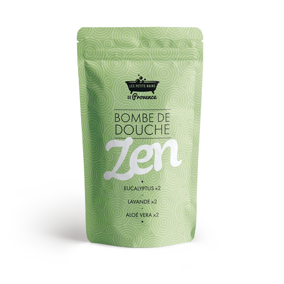 Pack Zen - Bombes de Douche Relaxantes (Lavande, Eucalyptus, Aloé Vera)