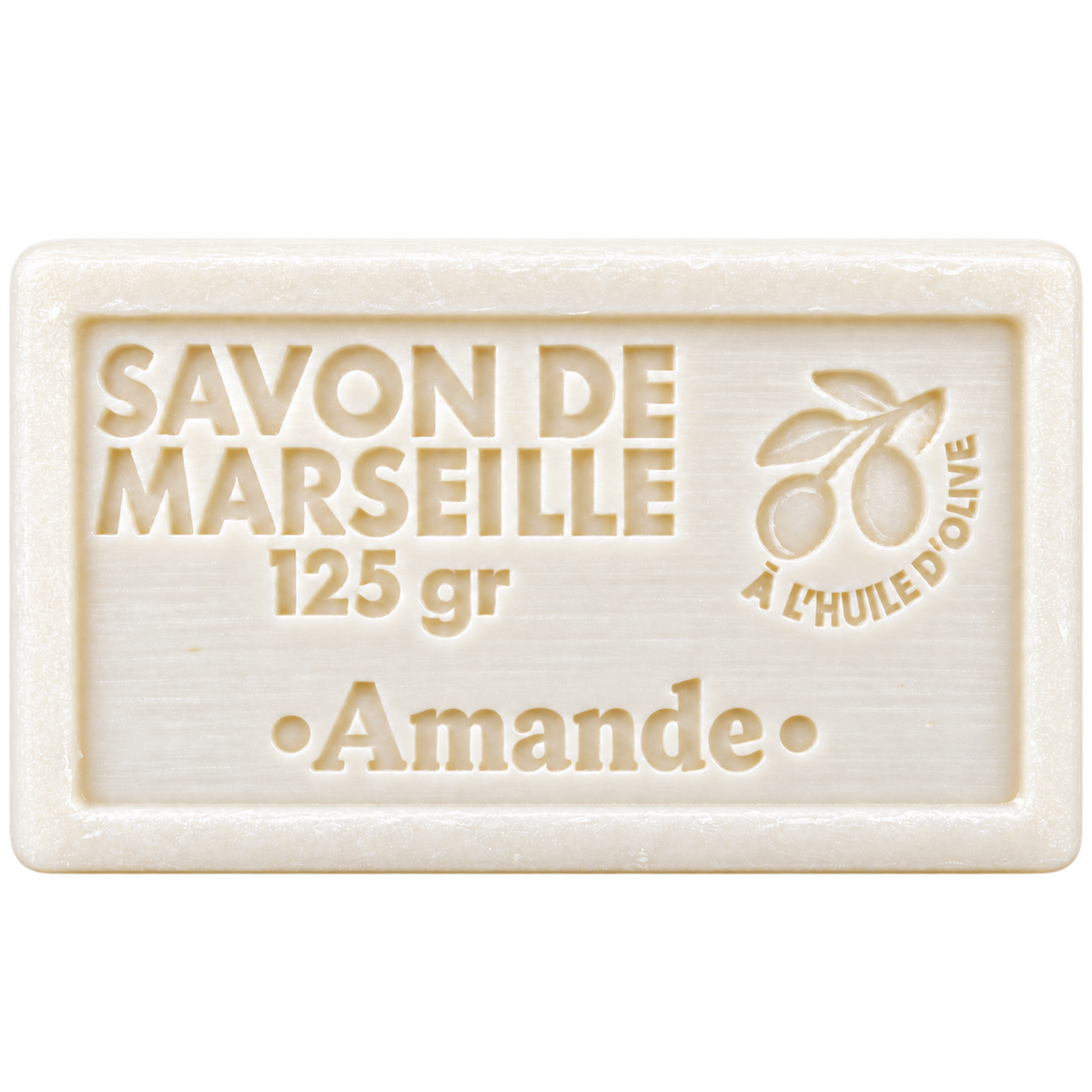 Savon de Marseille de Provence Amande 125 g à l’huile d’olive