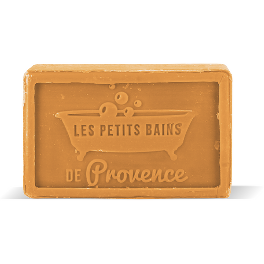 Savon de Marseille Pain 100g Fleur de coton - Les Petits Bains de Provence