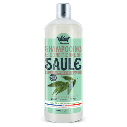 Shampooing 2en1 saule 700ml - Les Petits Bains de Provence